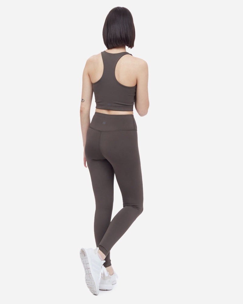 Green  Women's High-Waisted Leggings 